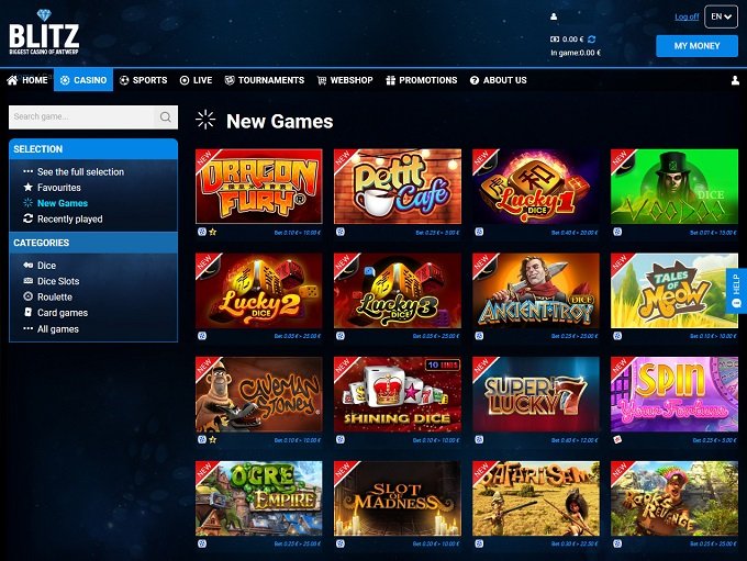 Belgium - casino blitz